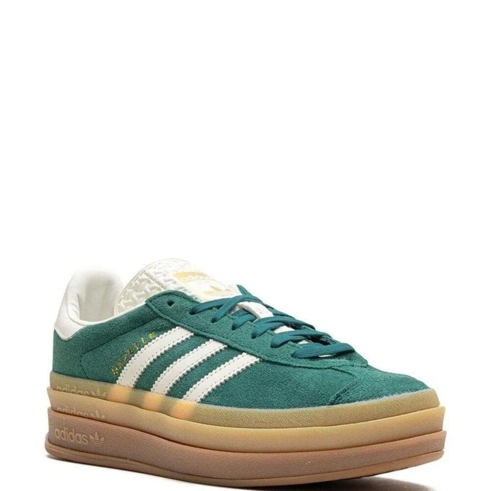 11W/10M - [NEW] Women's adidas Gazelle Bold Shoe‎ Green IF7160